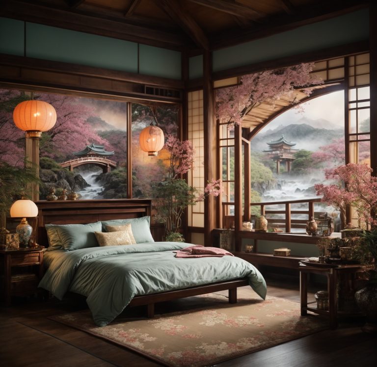 Mystical, Beautiful and Unique Japanese Wall Decor - Home Wall Art Decor