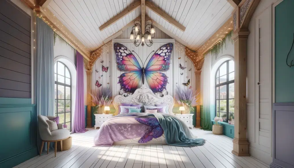 Blissful Butterfly Bedroom