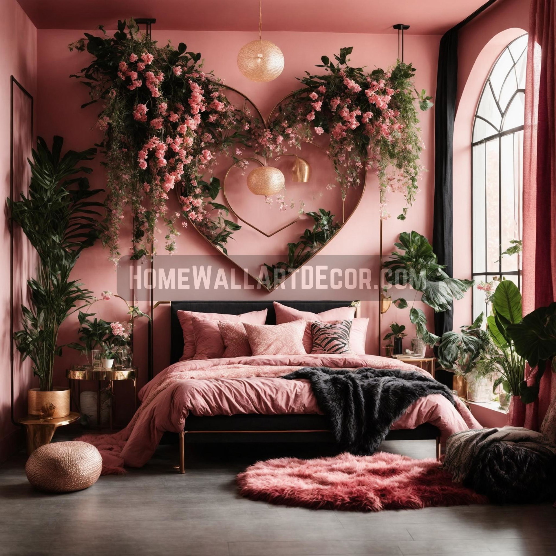 In the Heart of Blooms: A Romantic Boho Sanctuary