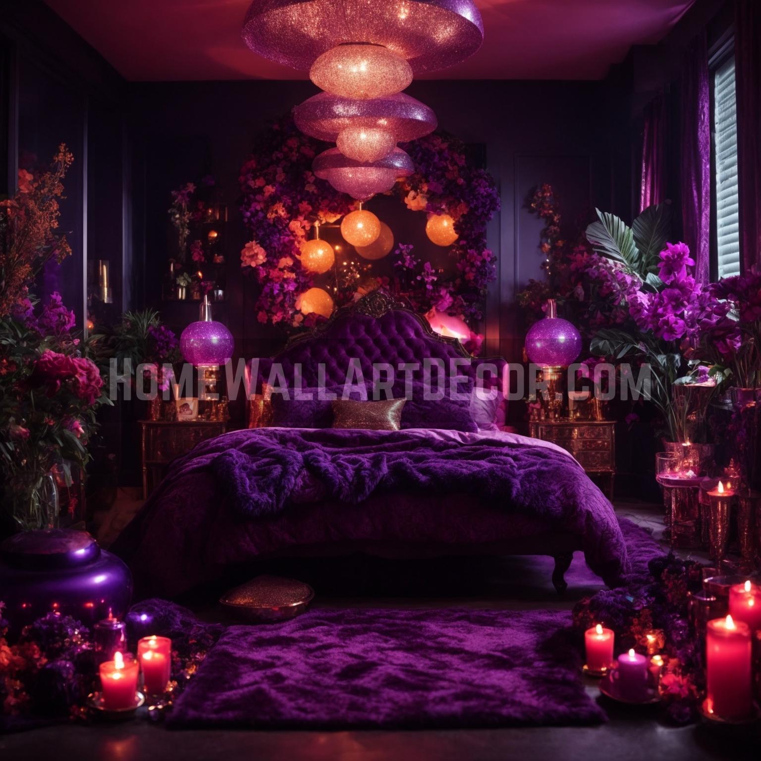 Blossoming Psychedelia A Dive Into Psychedelic Wall Decor