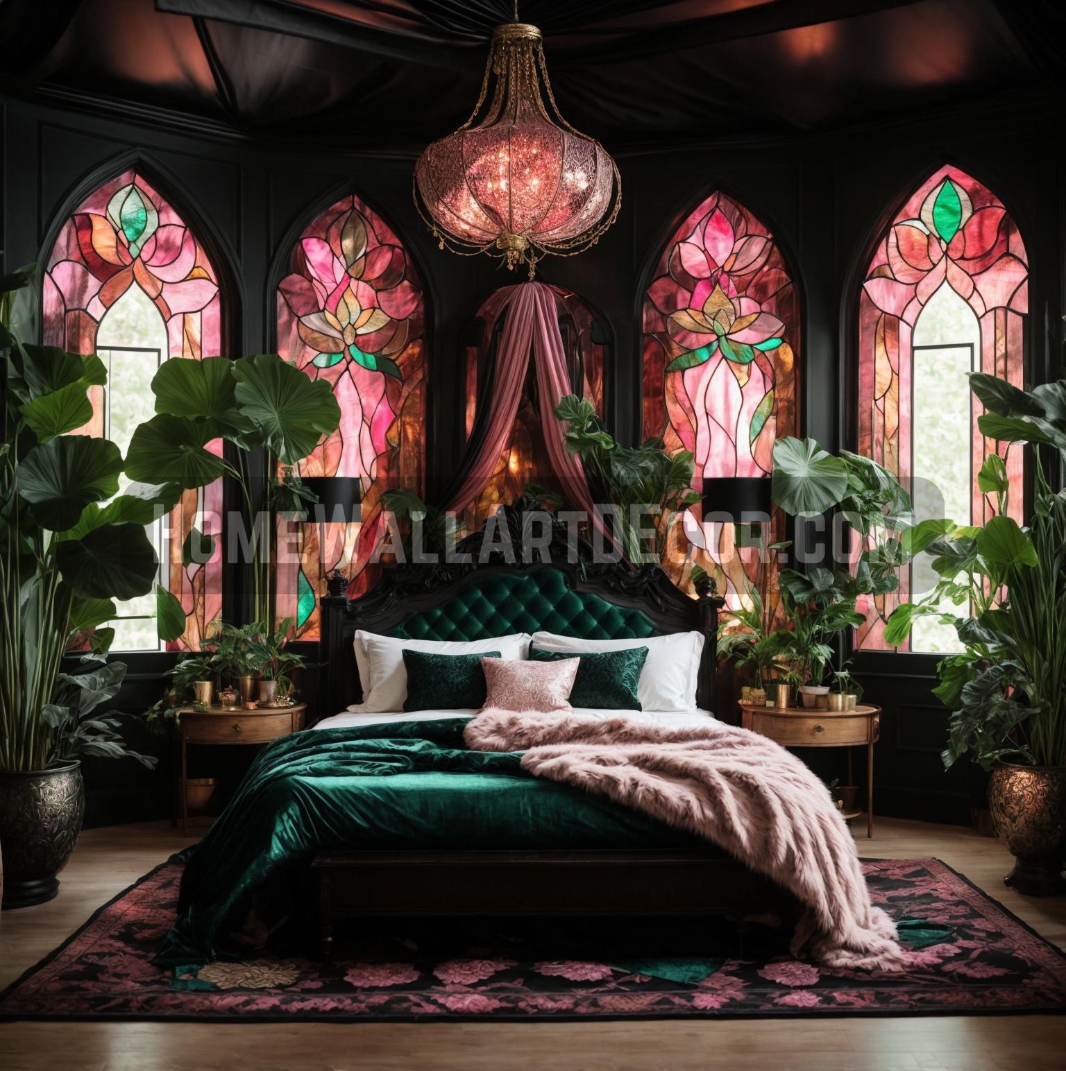 Lotus Flower Bedroom Sanctuary