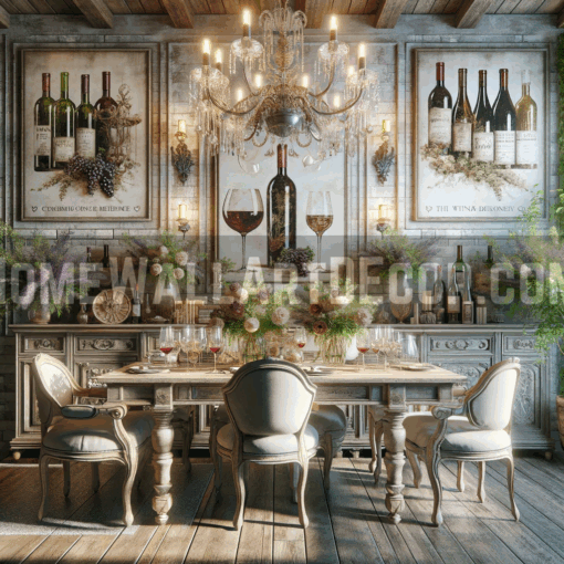 Rich, Unique, and Bold Wine Wall Art Decor - Home Wall Art Decor