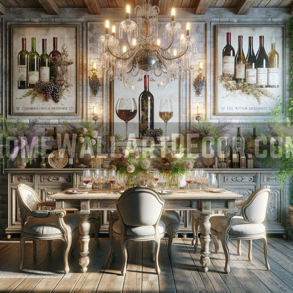 Wine-Themed Kitchen