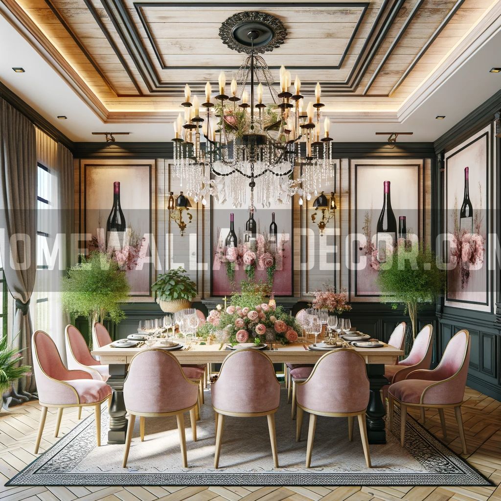 French Country Elegance: A Refined Dining Ensemble