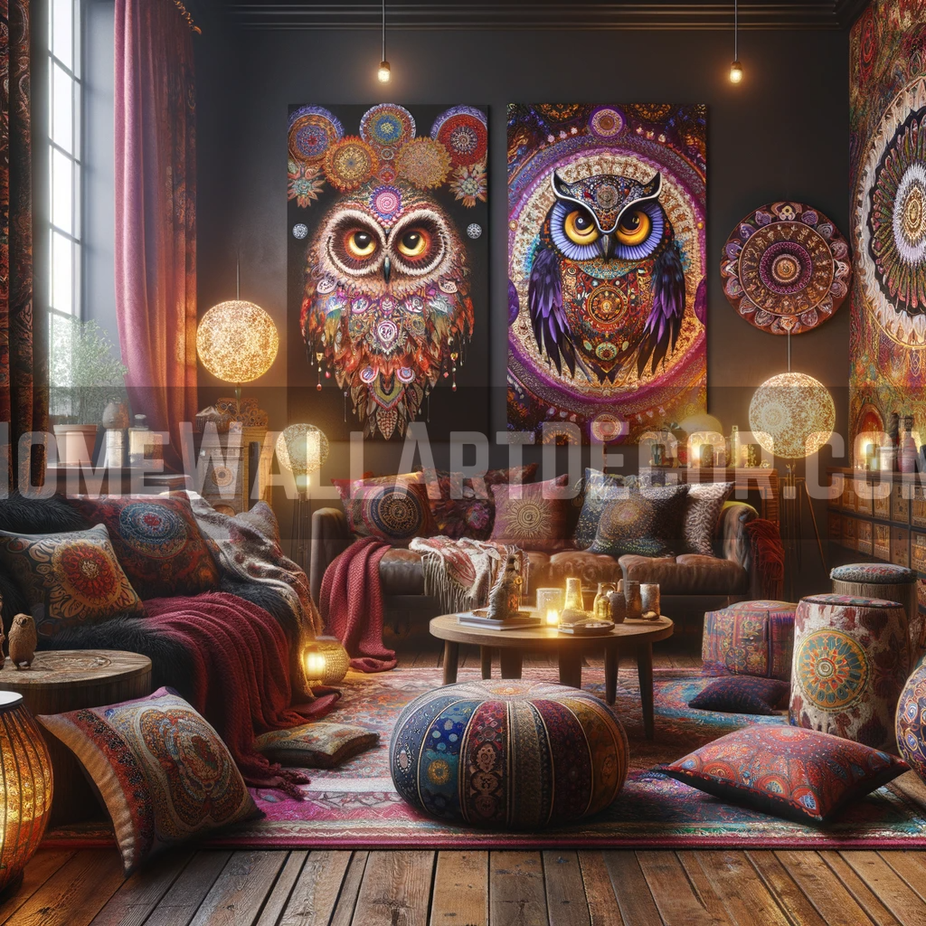 Eclectic, Fun and Charming Owl Wall Decorations - Home Wall Art Decor