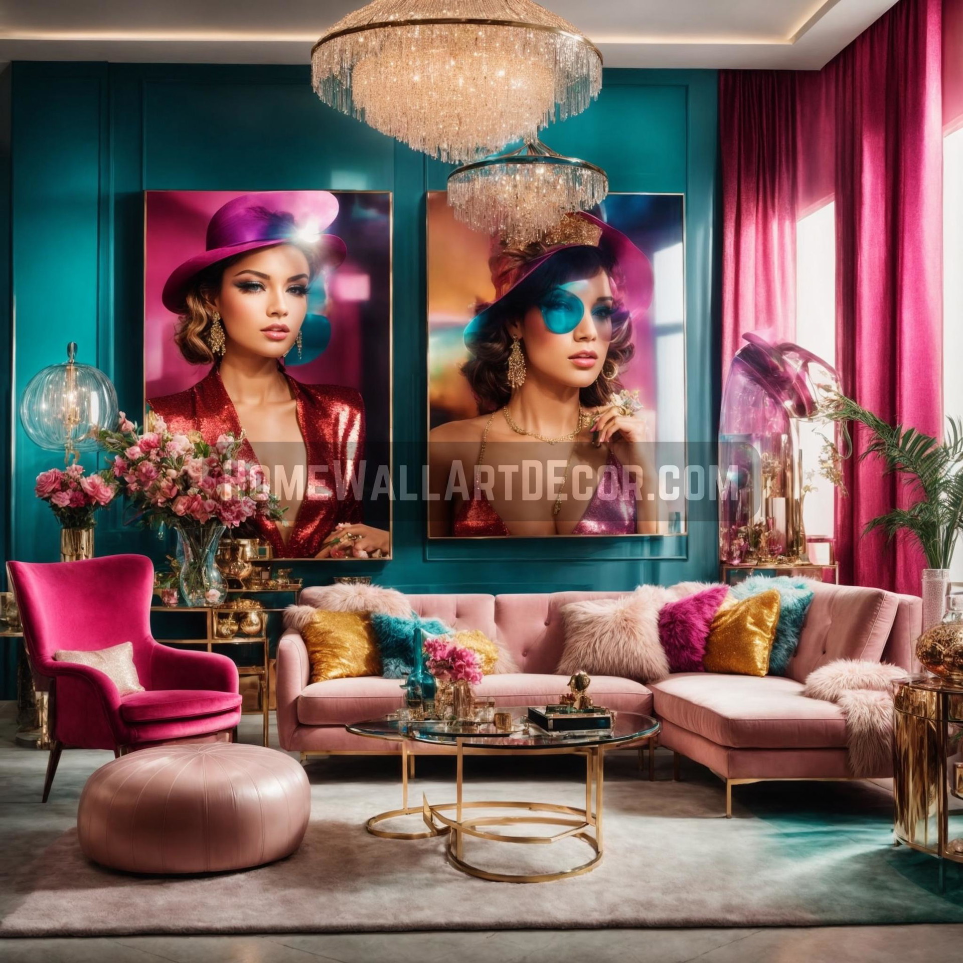 Elevate Your Space with Glam Fashion Wall Decor: A Guide to Sophisticated Styling
