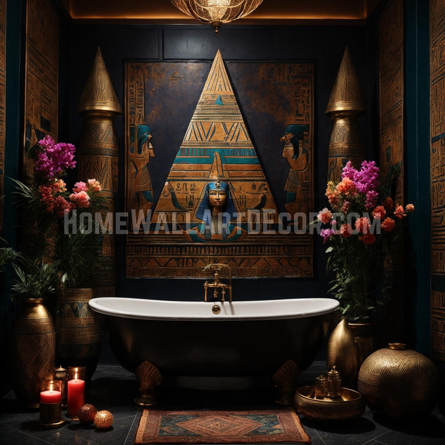 Decorating with Egyptian Wall Decor: Transport Your Space to the Land of the Pharaohs