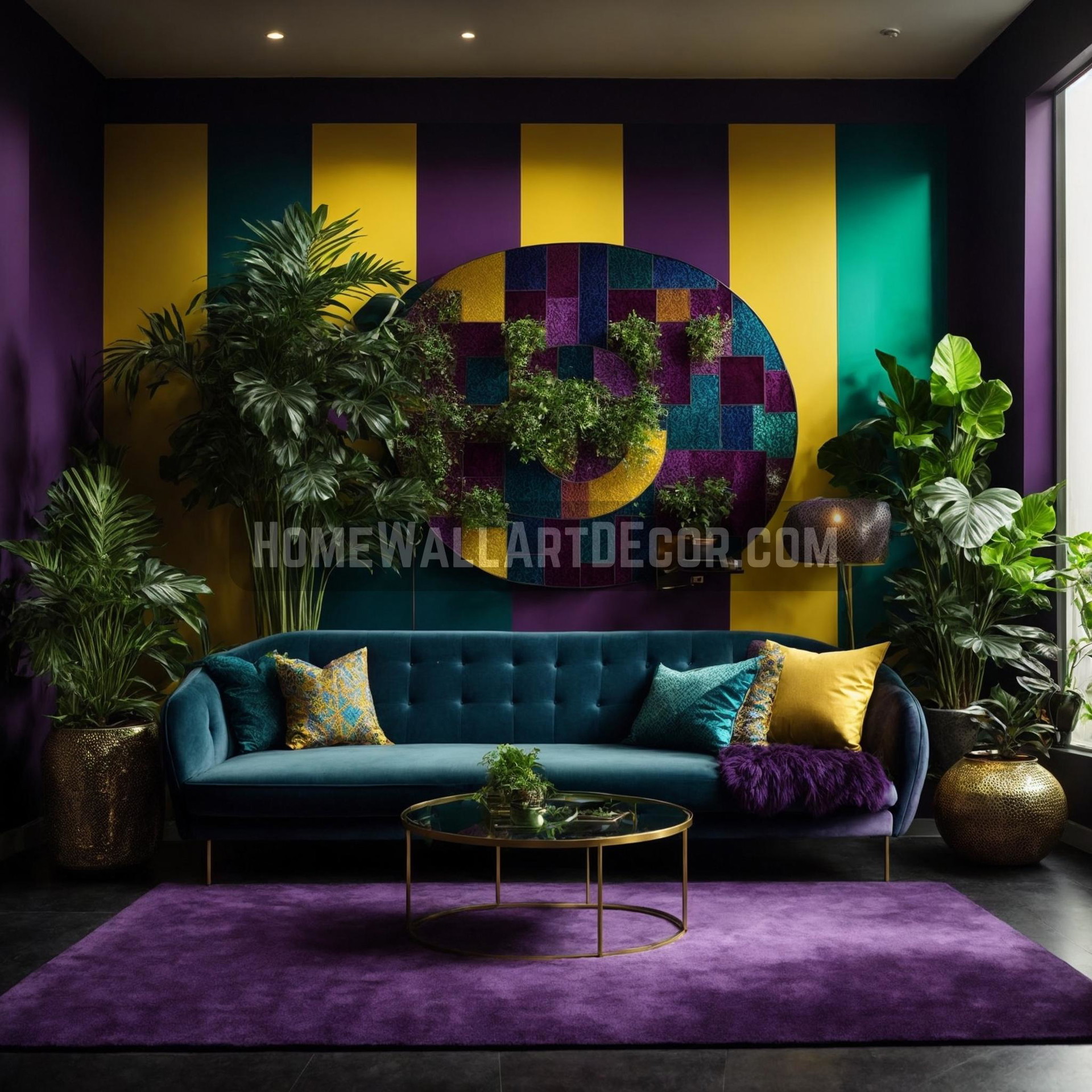 Colorful Metallic Interior Decoration Ideas