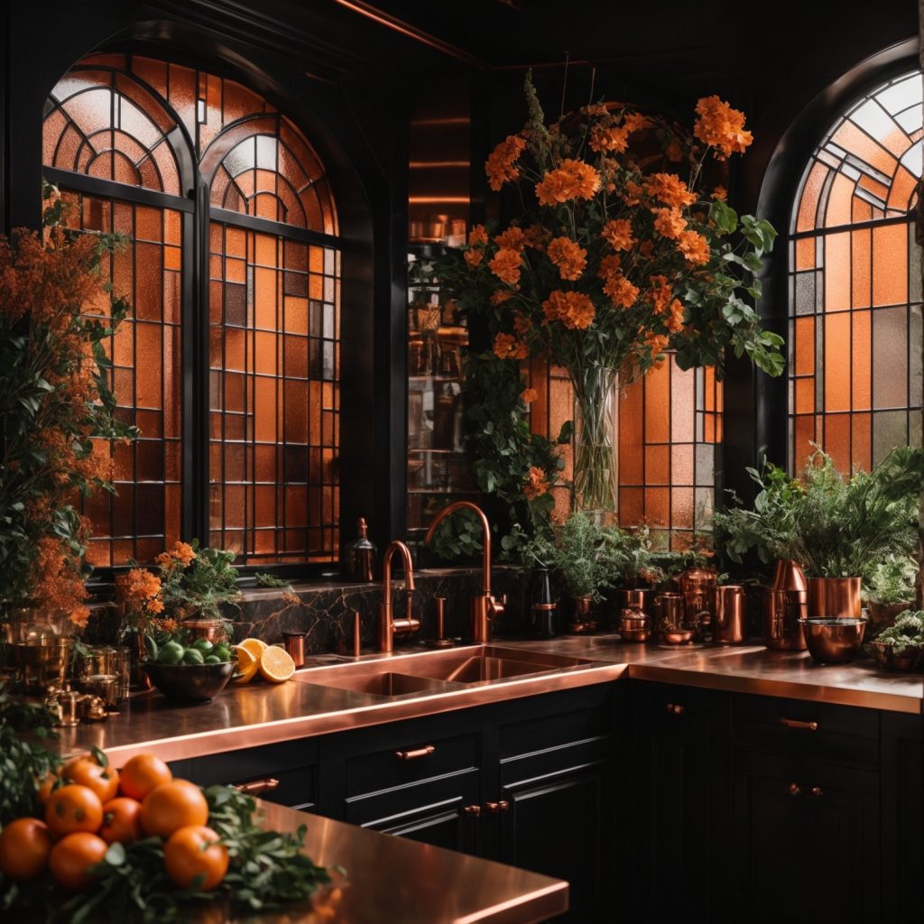 Rustic Copper Kitchen 