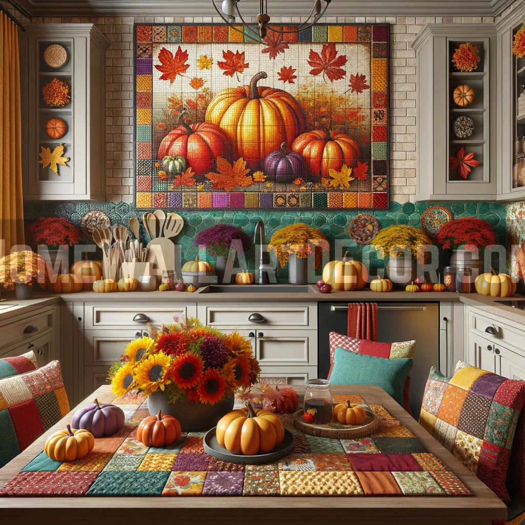Harvest Hues: Infusing Your Home with Pumpkin Wall Art Across Decor Styles