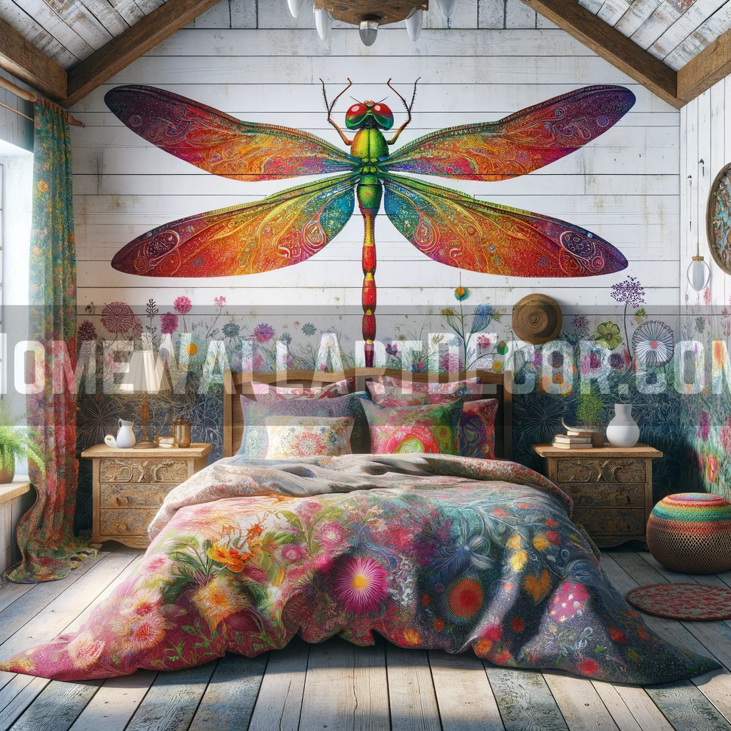 Mystical Farmhouse featuring Dragonfly Wall Art