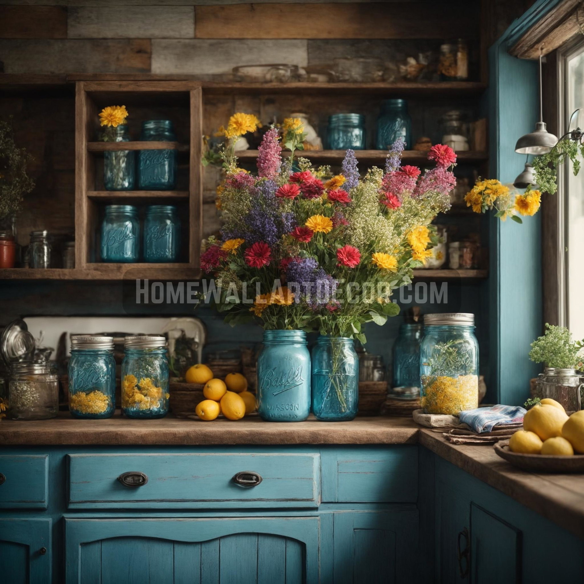 Mason Jar Marvels Wall Art Wonders for Every Space