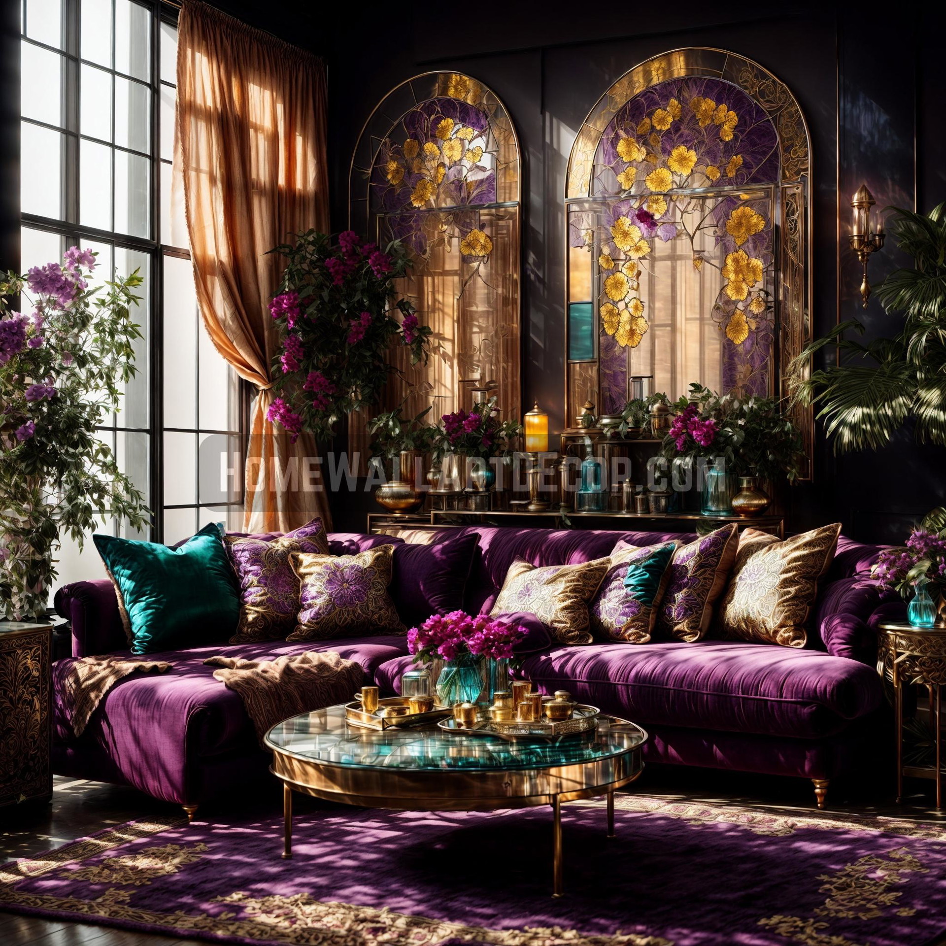 The Timeless Elegance of Tempered Glass Wall Decor