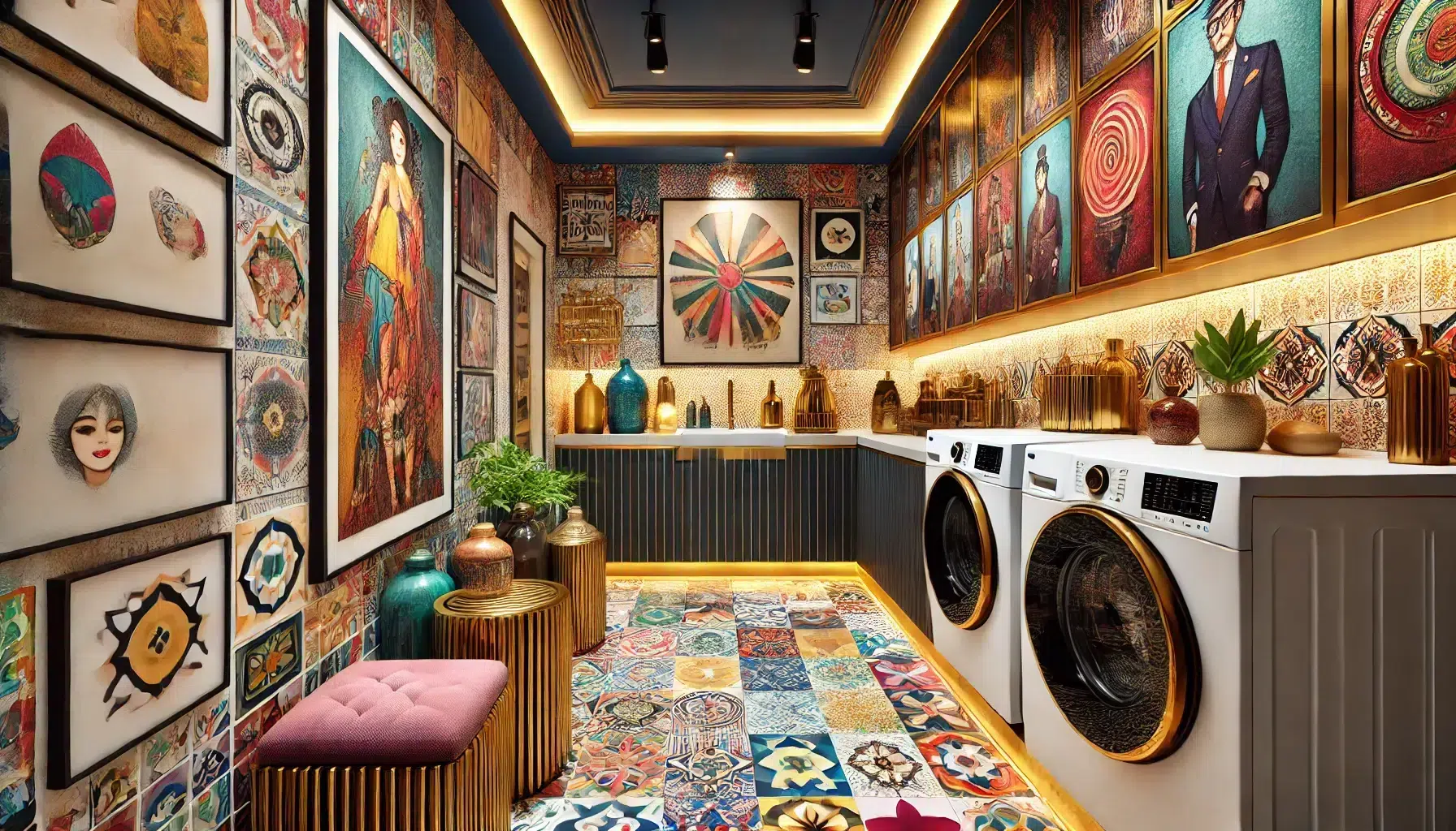 Refreshing, Charming and Trendy Laundry Room Decorating Ideas - Home ...