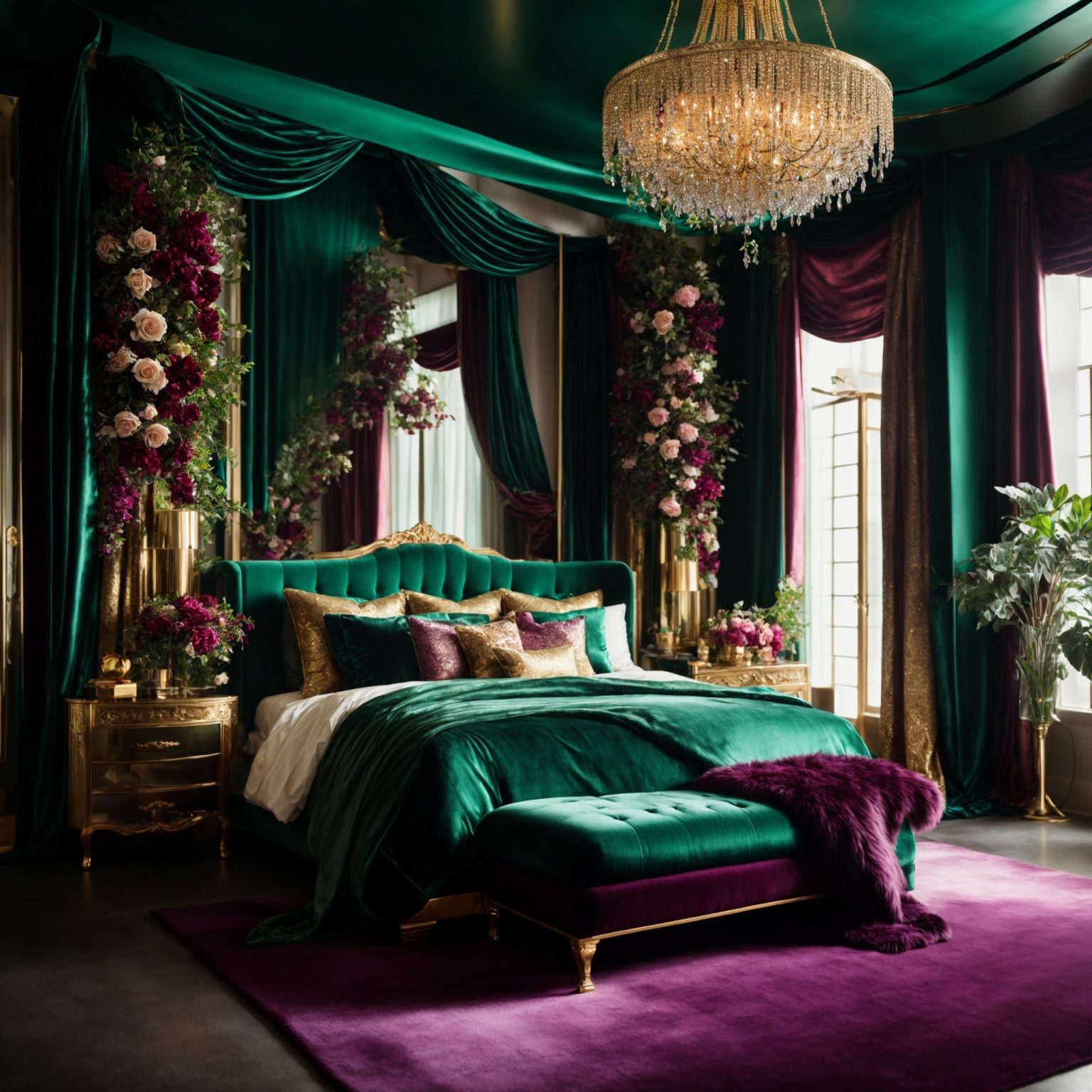 Refreshing and Trendy Green Wall Decor and Green Interior Decorating