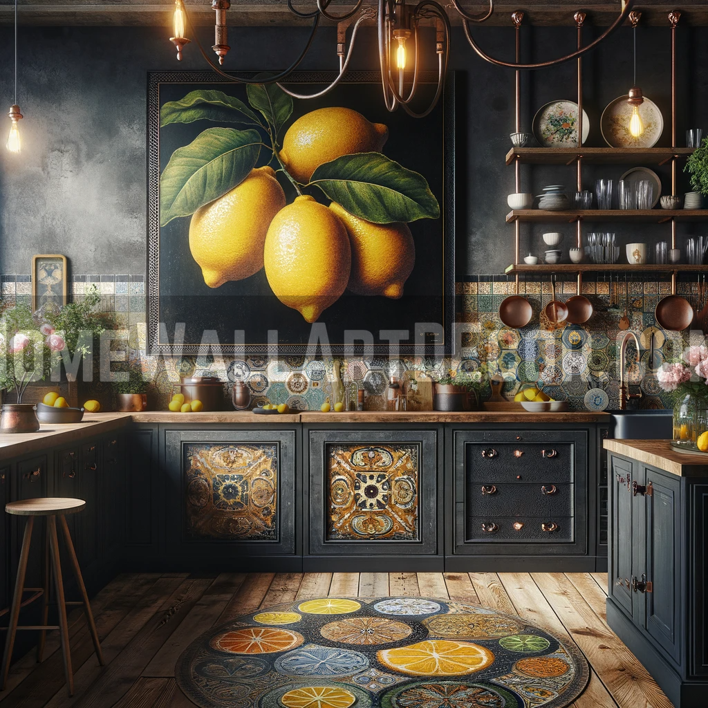 Zesty Hues and Patterns: Curating the Perfect Palette for a Lemon-Themed Kitchen