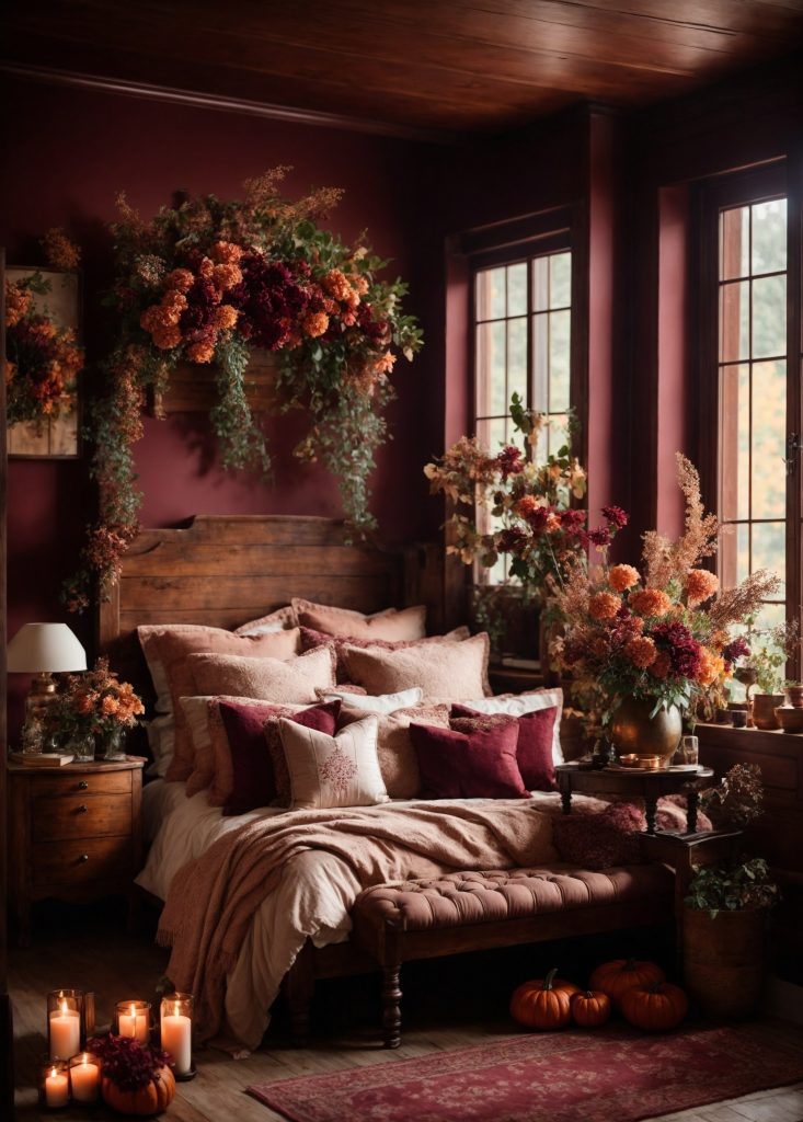 Fall Farmhouse Bedroom