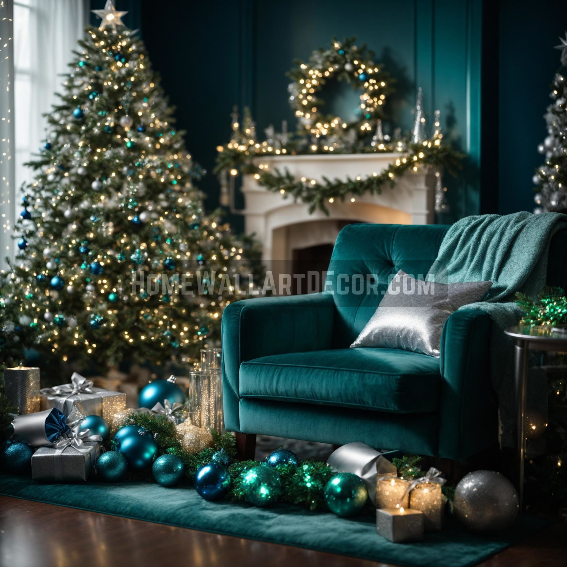 Christmas Living Room