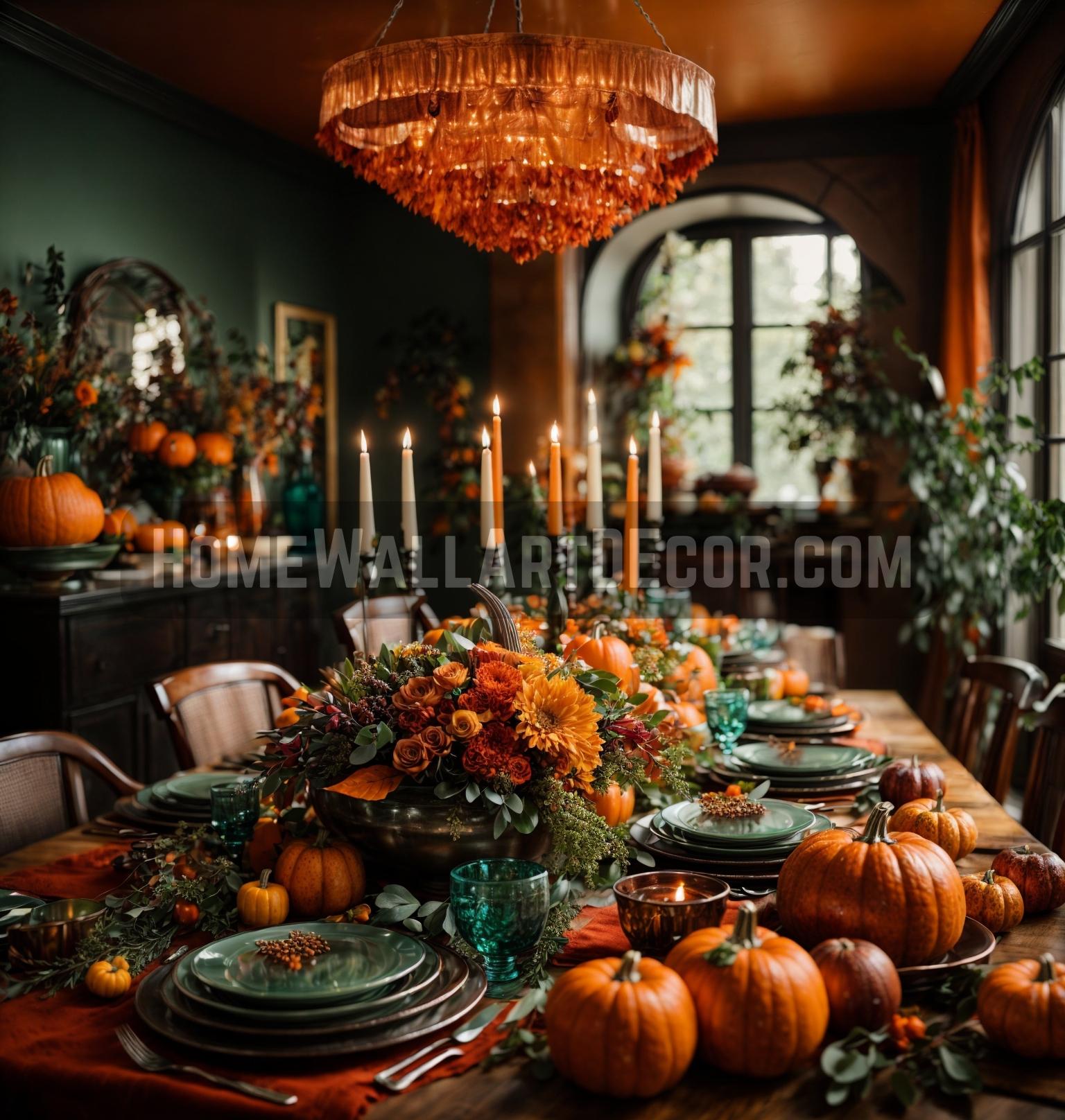 Thanksgiving Wall Art - Attractive Holiday Wall Decor - Home Wall Art Decor