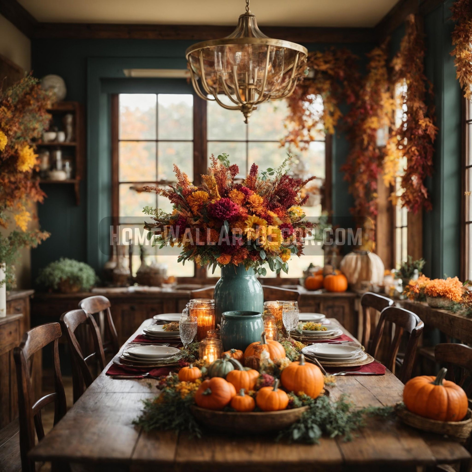 Thanksgiving Dining Room