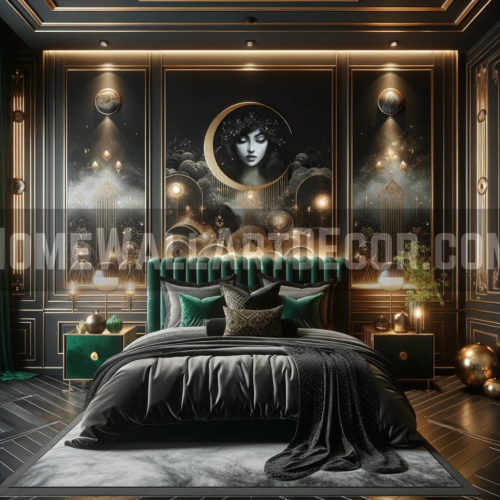 7 Sophisticated yet Unique Black Gold Decor and Interior Design Ideas ...