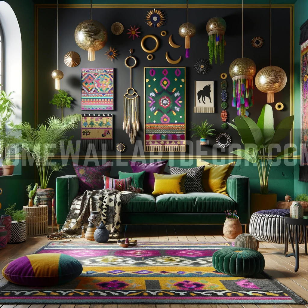Bohemian Rhapsody: A Maximalist Living Space