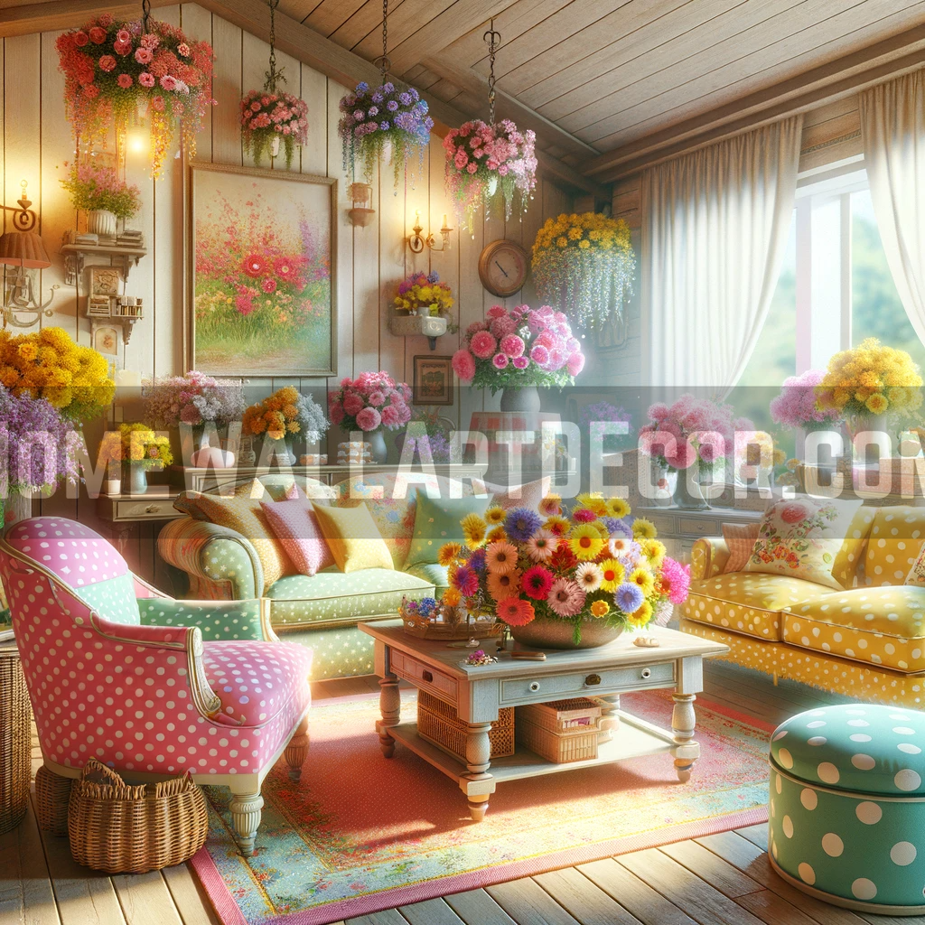 Spring Farmhouse Interior Decorating Ideas: Colors and Patterns for Timeless Charm