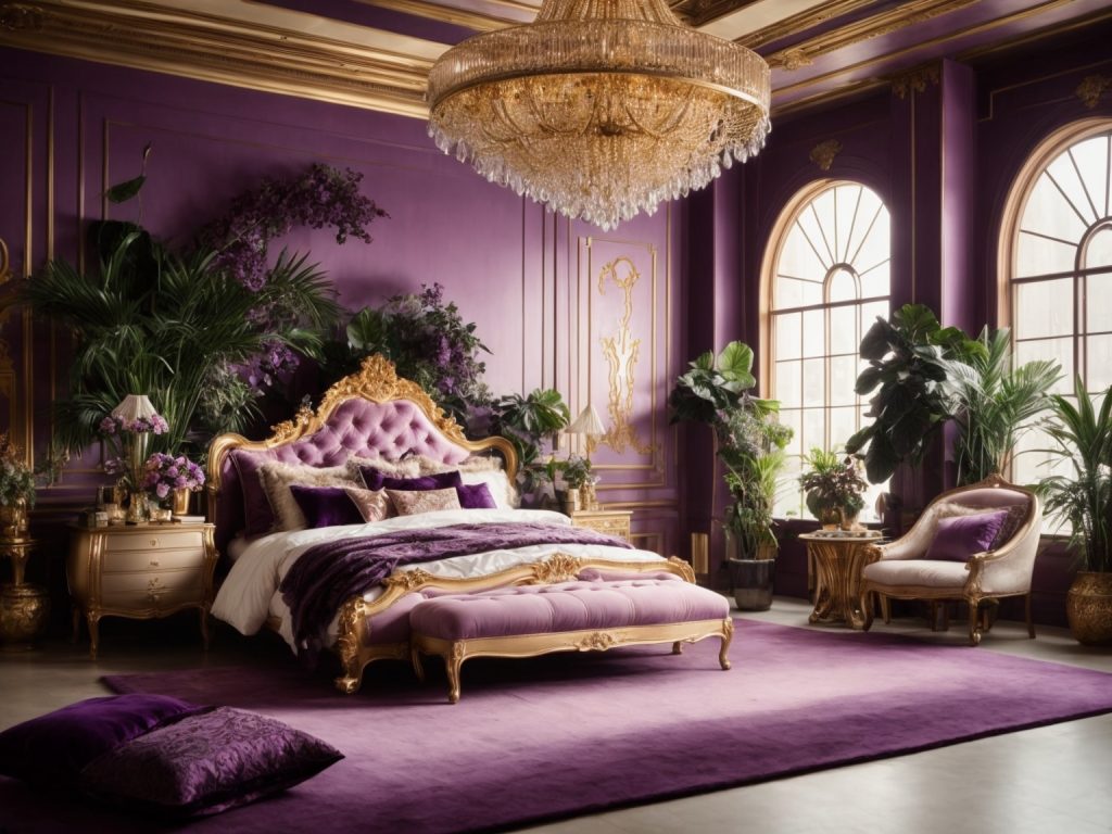 Unveiling the Mystique: The Psychology of Purple in Bedroom Design