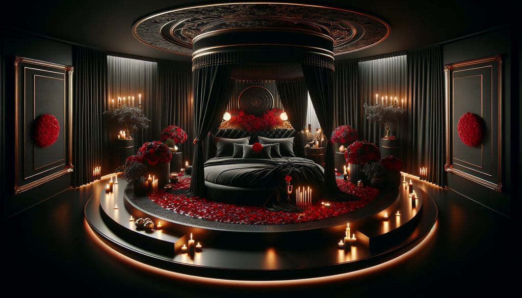 Valentine's DayWorthy Dark Moody Romantic Bedrooms Create the Perfect