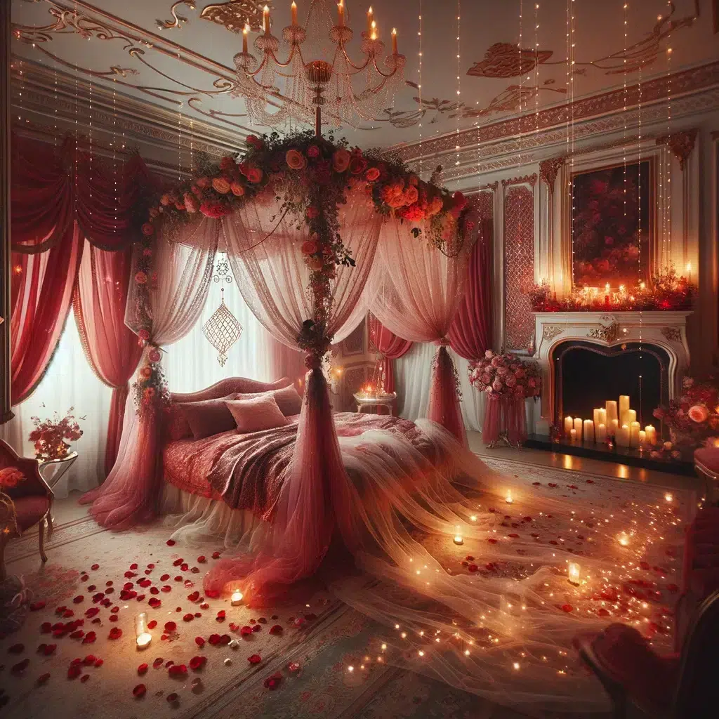 Romantic Valentine’s Day Bedroom Decor Idea: Creating an Enchanting Sanctuary
