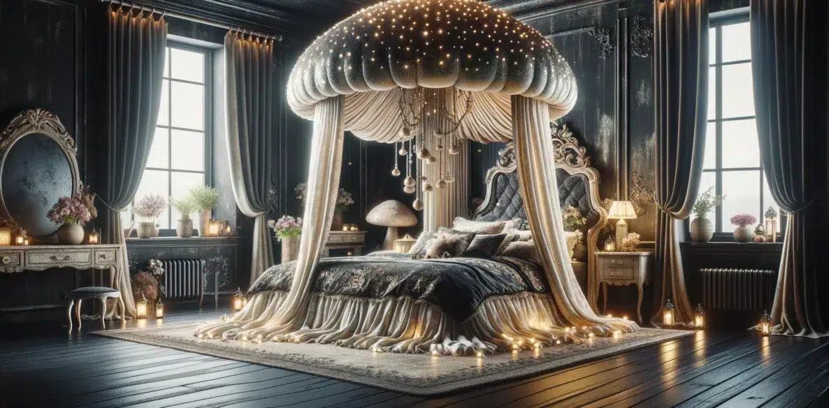 Dreamy Mushroom Wall Art - Mushroom Bedroom Interior design ideas