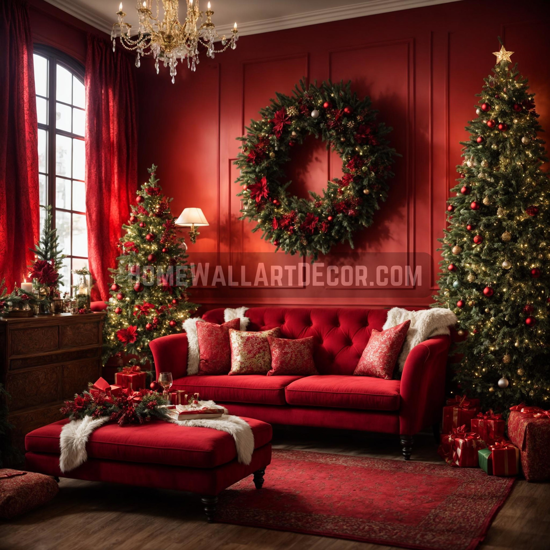 Christmas Living Room