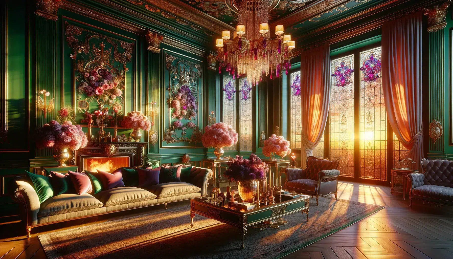 Dream Jewel Tone Interior Design Ideas