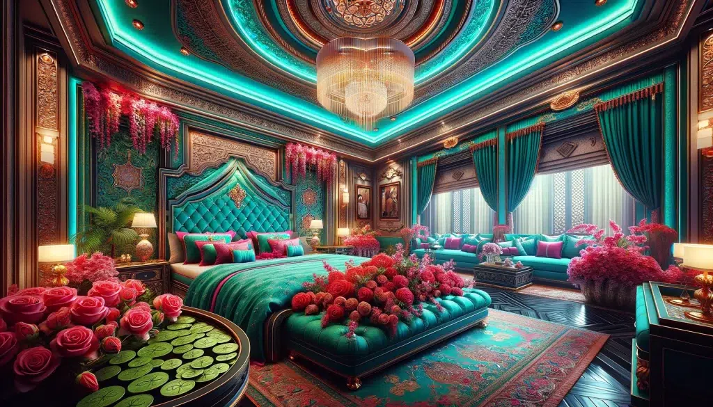 Luxurious Pakistani Interior Design Ideas with Pakistani Wall Art