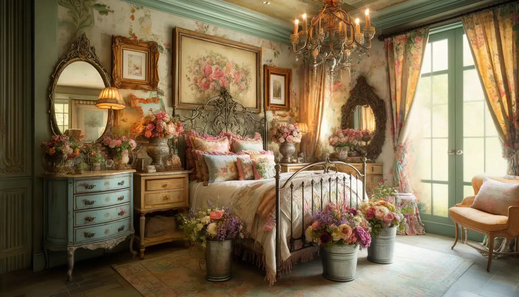 Dreamy Decors: 8 Chic Vintage Feminine Bedroom Interior Design Ideas ...