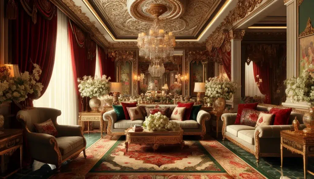 Beautiful Persian Interior Design Idea: Living Room