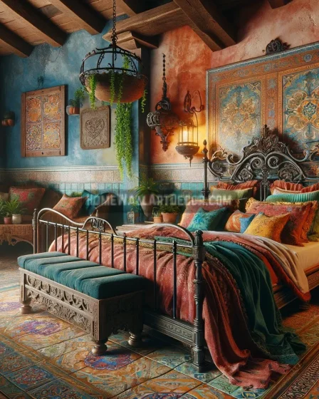 Mediterranean Country Farmhouse Interior Design