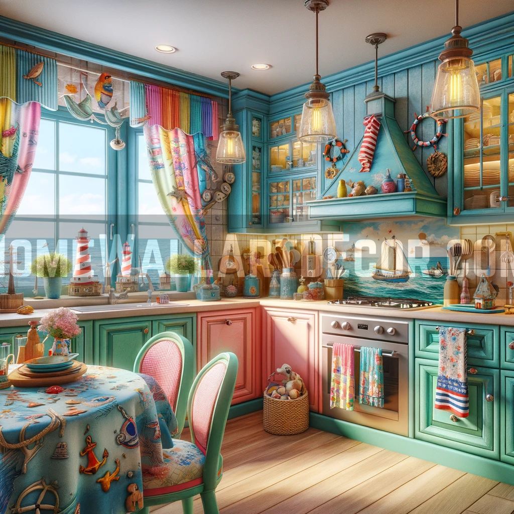 Summer Kitchen featuring summer wall art