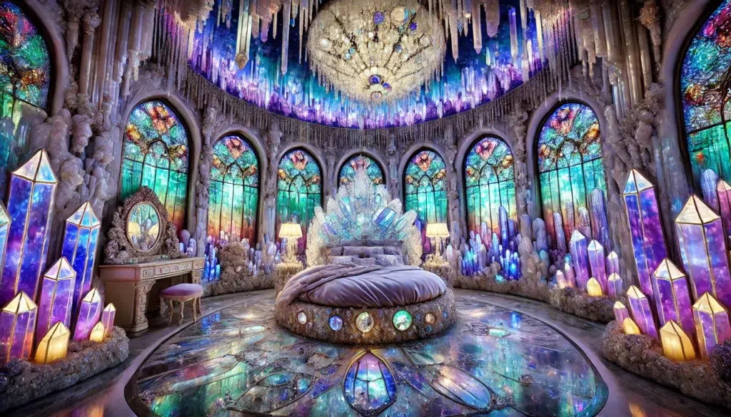 Gemstone Bedroom Galactic Decor