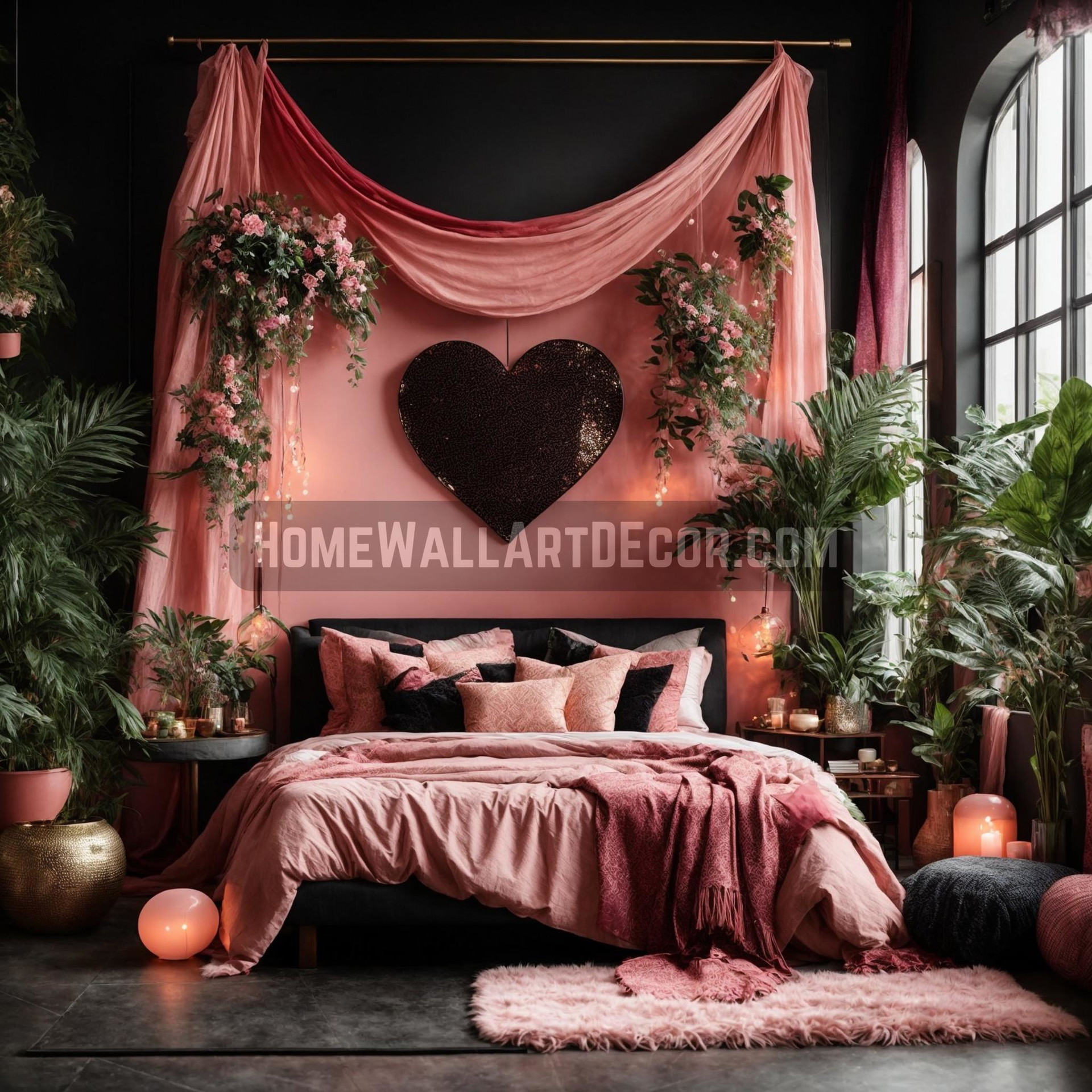 Wall art by shape - Heart shaped Wall Art