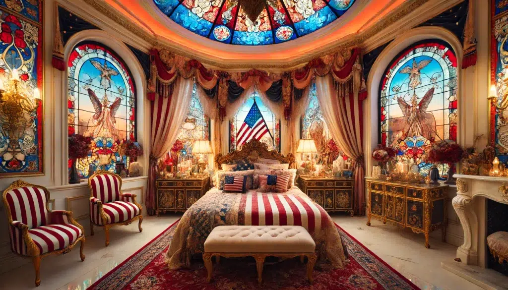Opulent Patriotic Interior Design: Creating a Luxurious Tribute to American Heritage