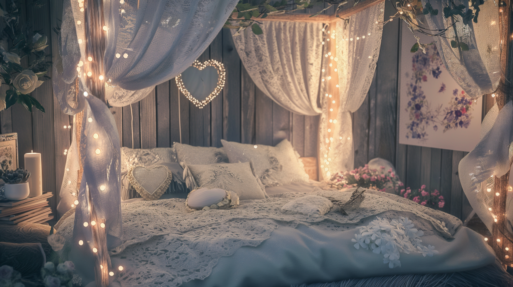 Opulent Cottagecore bedroom decor ideas