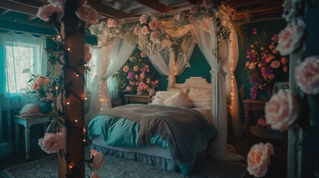 Chic Fairycore Cottagecore Bedroom decor Idea