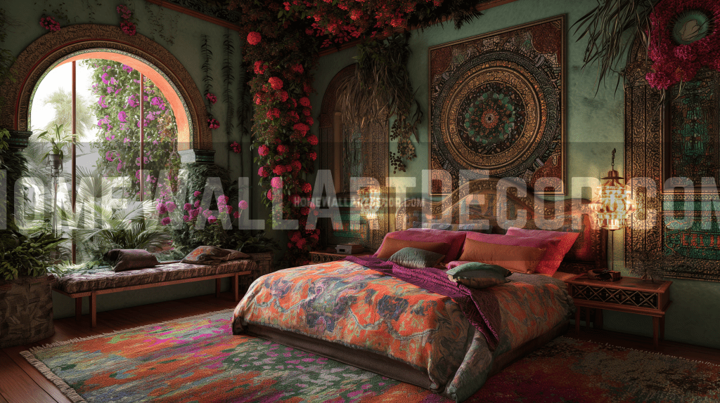 Dreamy Bedrooms: Bright Bohemian Interior Design Idea