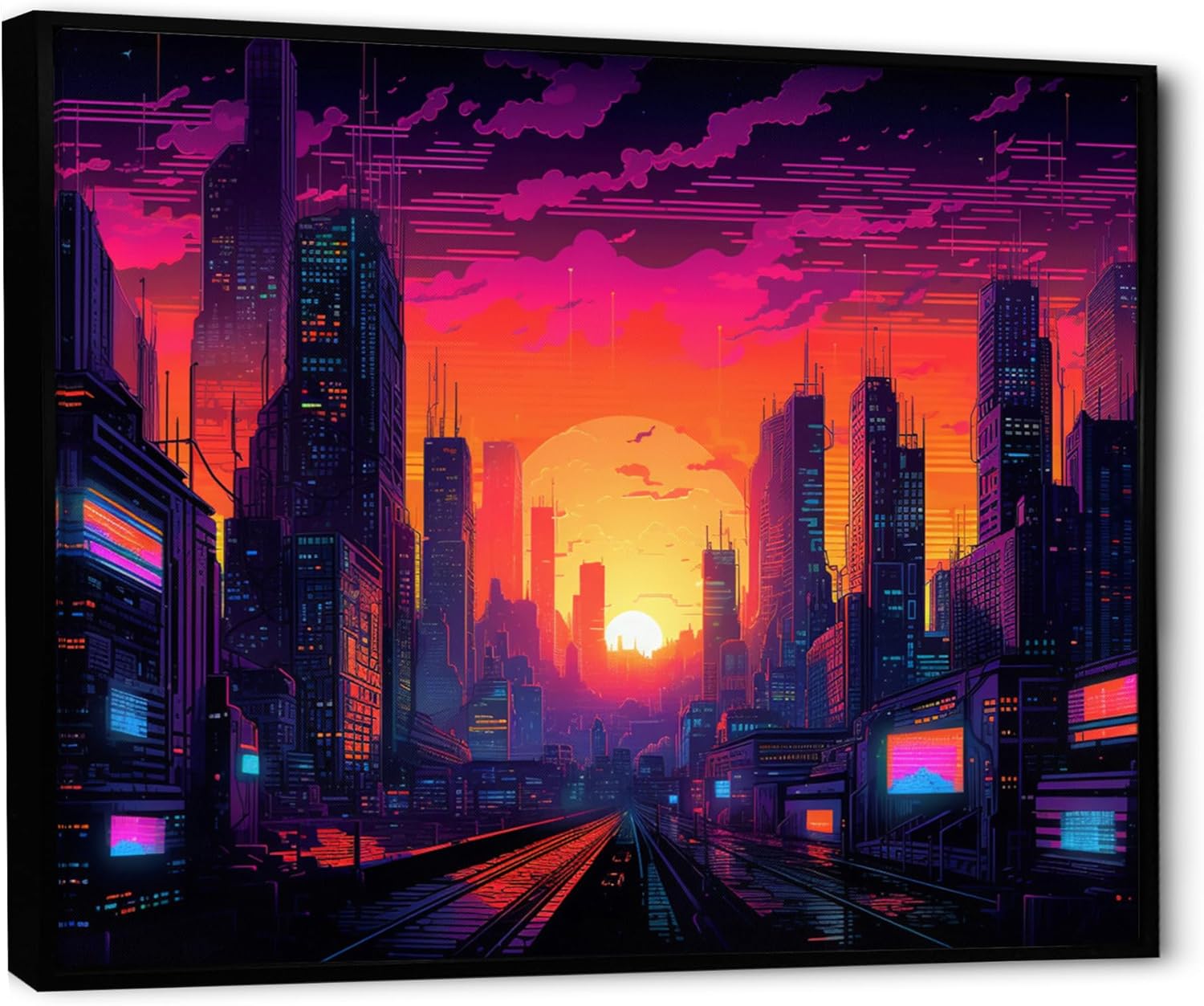 City Of Angels Los Angeles Wall Art: Majesty I - Cityscape Wall Art