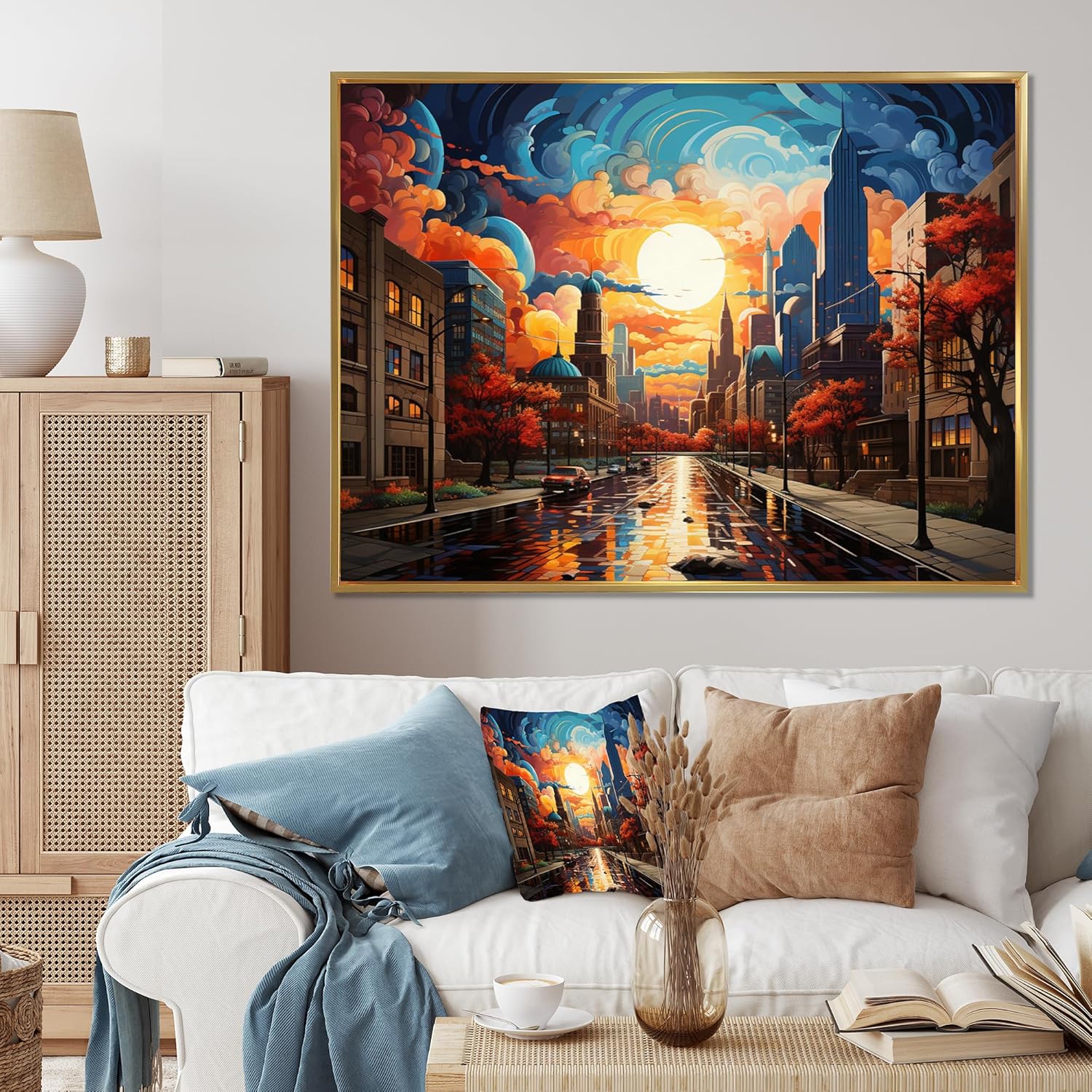 Captivating Phoenix Wall Art - Pop Industrial Wall Art