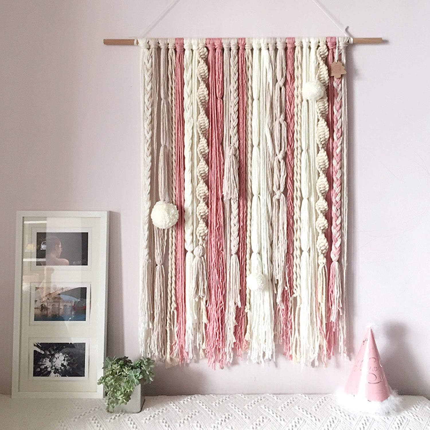 Beautiful Macrame Wall Hanging Hand Woven Tapestry