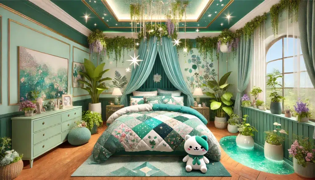 Enchanting Blue Dream Kawaii Bedroom Interior Design Ideas