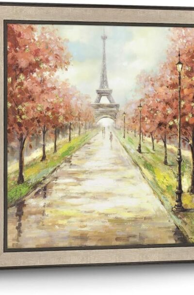 Paris Wall Art: Romantic Vintage Eiffel Tower Wall Decor