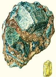 Tumbeer 1970 Blue Apatite Gemstone Wall Decor Dazzling Mineral Wall Art